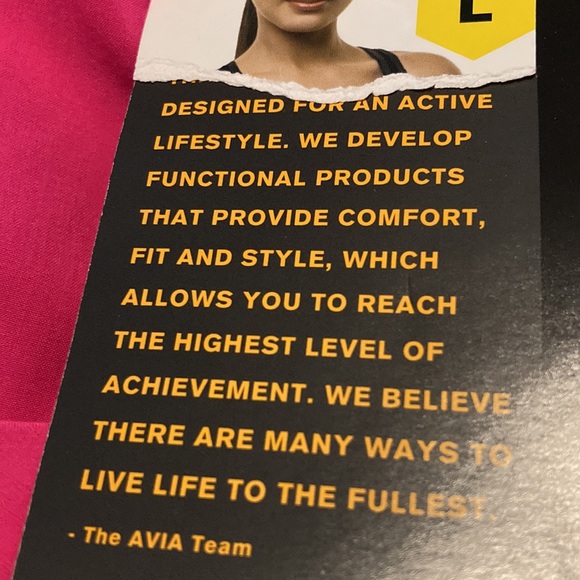 AVIA size large colorful block short sleeve hoodie - Picture 6 of 7